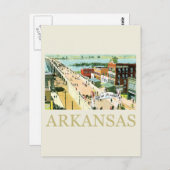 Vintage Arkansas Briefkaart (Voorkant / Achterkant)
