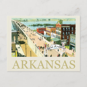 Vintage Arkansas Briefkaart