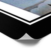 Vintage Art Deco-Poster Poster (Hoek)