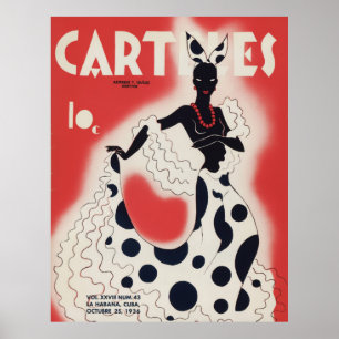 Vintage Art Deco - Posters - Danseres