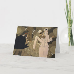 Vintage Art Deco, Surprise van George Barbier Kaart