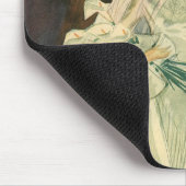 Vintage Art Deco Trouw Bruid en Bruidegom Nieuwget Muismat (Hoek)