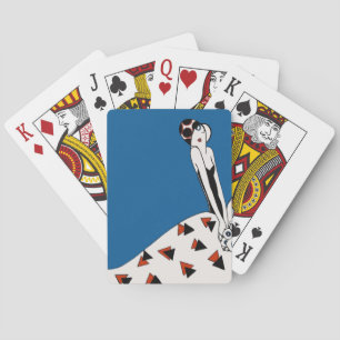 Vintage Art Deco - Voor Iedereen - Coy Pokerkaarten
