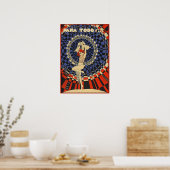 Vintage Art Deco - Voor Iedereen - Flapper Poster (Keuken)