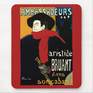 Vintage Art Nouveau Ambassadeurs, Toulouse Lautrec Muismat