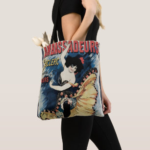 Vintage Art Nouveau Flamenco Danseres, Ambassadeur Tote Bag
