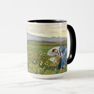Vintage Art Nouveau La Primavera van Walter Crane Mok