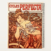 Vintage Art Nouveau Poster Design Planner (Achterkant)