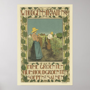 Vintage Art Nouveau Posters - farming