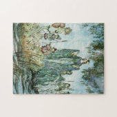 Vintage Arthur Rackham Sprookjeskunst Comus Puzzel (Horizontaal)