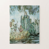 Vintage Arthur Rackham Sprookjeskunst Comus Puzzel (Verticaal)