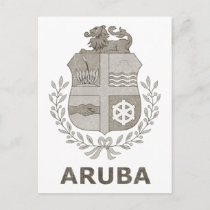 Vintage Aruba Briefkaart