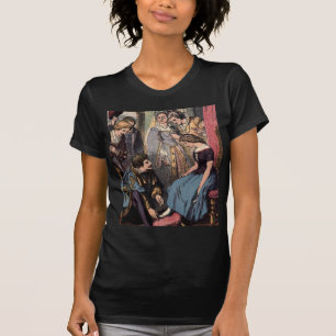 Vintage Assepoester, uitgerust met de glazen schui T-shirt
