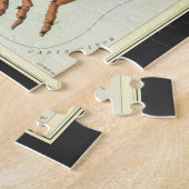 Vintage Astrologie Kreeft Kreeft Sterrenbeeld Dier Legpuzzel (Zijkant)