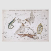 Vintage Astronomical Celestial Map Tissuepapier (Voorkant)