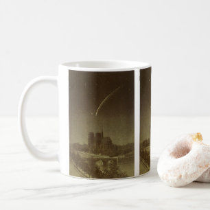 Vintage Astronomie, Donati's komeet boven Parijs i Koffiemok