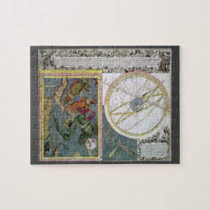 Vintage Astronomie, Komeetbaan door Matthaeus Seut Legpuzzel