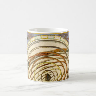 Vintage astronomie omloopplaneten, Andreas Cellari Koffiemok