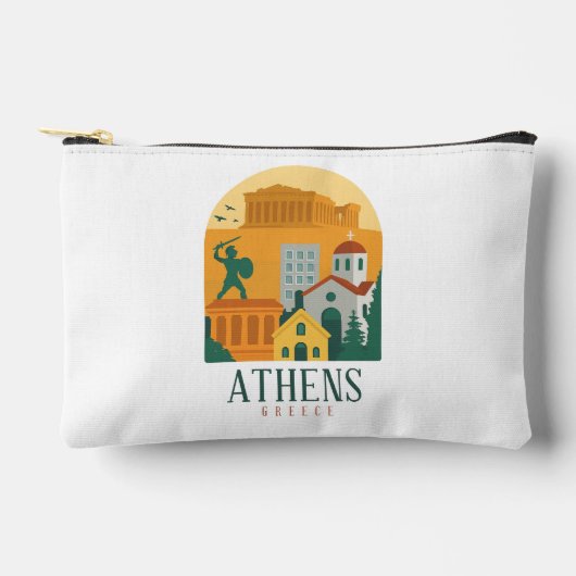 Vintage Athens Greece Travel – Parthenon Etui (Voorkant)