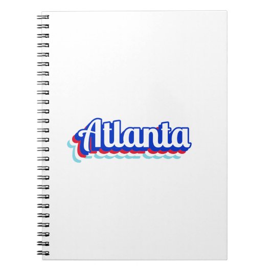 Vintage Atlanta Notitieboek (Voorkant)