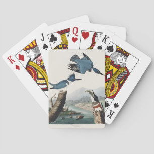 Vintage Audubon Bandijsvogel Vogel Kunst Pokerkaarten