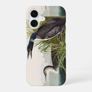 Vintage Audubon Grote Zaagbek Natuur Kunst iPhone 16 Hoesje