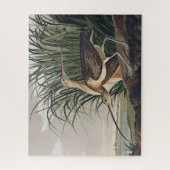 Vintage Audubon Langbekwulp Vogelkunst Legpuzzel (Verticaal)