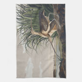 Vintage Audubon Wulp Vogel Kunst Theedoek (Verticaal)