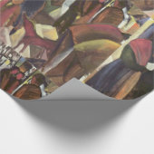 Vintage August Macke Farewell Cadeaupapier (Hoek)