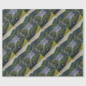 Vintage August Macke Uitzicht van de Tegernsee Cadeaupapier (Vlak)