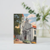 Vintage Augustine Florida Briefkaart (Staand voorkant)