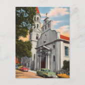 Vintage Augustine Florida Briefkaart (Voorkant)