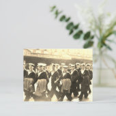 Vintage Aussie Sailors Briefkaart (Staand voorkant)