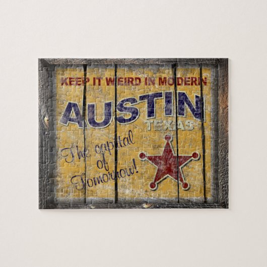 Vintage Austin Legpuzzel (Horizontaal)