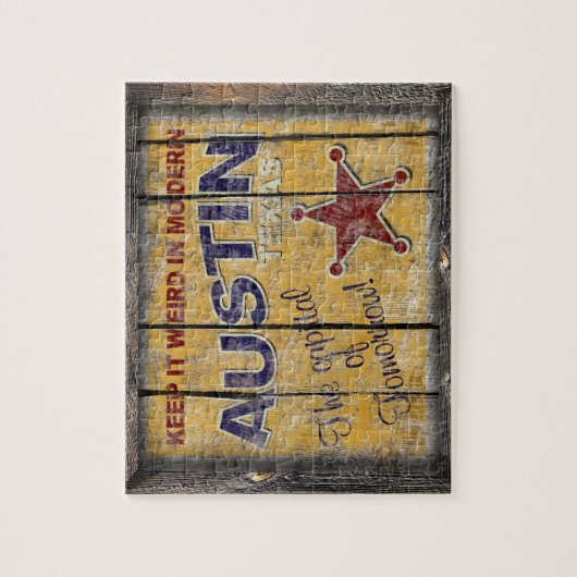 Vintage Austin Legpuzzel (Verticaal)