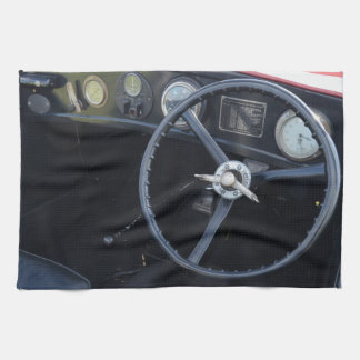 Vintage Austin Seven dashboard Theedoek