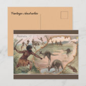 Vintage Australia Briefkaart (Voorkant / Achterkant)