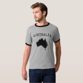 Vintage Australië T-Shirt (Voorkant volledig)