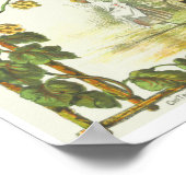 Vintage Australische brouwerij Adverteren Poster (Hoek)