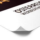 Vintage Austria Alps Travel Poster (Hoek)