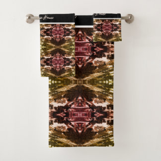 Vintage Austria Vienna Belvedere park overview Bad Handdoek