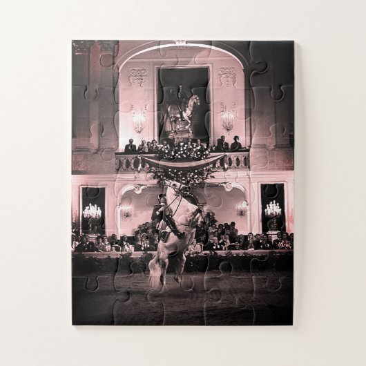 Vintage Austria Vienna Spanish Courbette Legpuzzel (Verticaal)