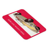 Vintage-auto, aangepast magneet (Rechterzijde)