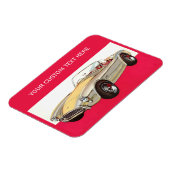 Vintage-auto, aangepast magneet (Linkerzijde)