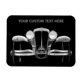 Vintage-auto, aangepast magneet
