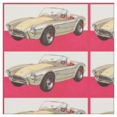 Vintage auto aangepaste stof (Close Up)