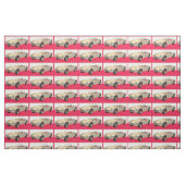 Vintage auto aangepaste stof (Fat Quarter)