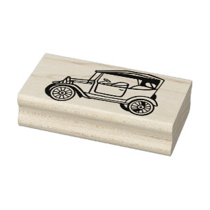 Vintage auto art stempel
