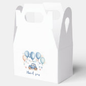 Vintage auto Baby shower gunst Boxen Bedankdoosjes (Geopend)