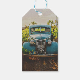 VINTAGE AUTO CADEAU LABEL BRUILOFT CADEAULABEL